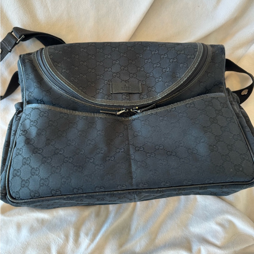 GUCCI GG CANVAS DIAPER BAG. Prelove - Picture 2 of 12